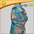 Lady Leopard Printed Wholesale Silk Scarves ,Vietnam Silk Scarf